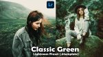Download Classic Green Lightroom Presets of 2020 for Free | Classic Green Desktop Lightroom Presets | How to Edit Like Classic Moody Green