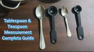 How many teaspoons in a tablespoon?