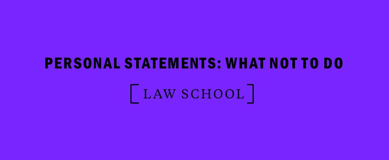 How to Write a Winning Law School Personal Statement