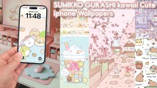 Sumikko Gurashi kawaii Cute iPhone Wallpapers