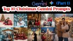 Top 10 Christmas Couple Gemini Prompts Photo Editing (Part-1)