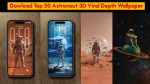 50 Best Astronaut 3D Depth Viral iPhone Wallpaper 2026