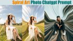 Spiral Art photo Chatgpt Prompt